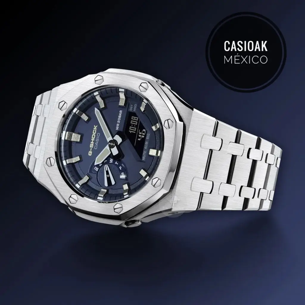 Steel Silver Blue